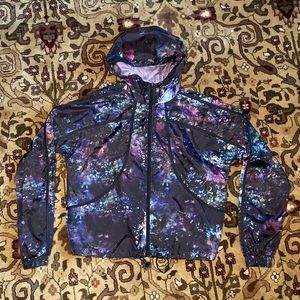 Fila Windbreaker Jacket Lightweight XS Space Dye